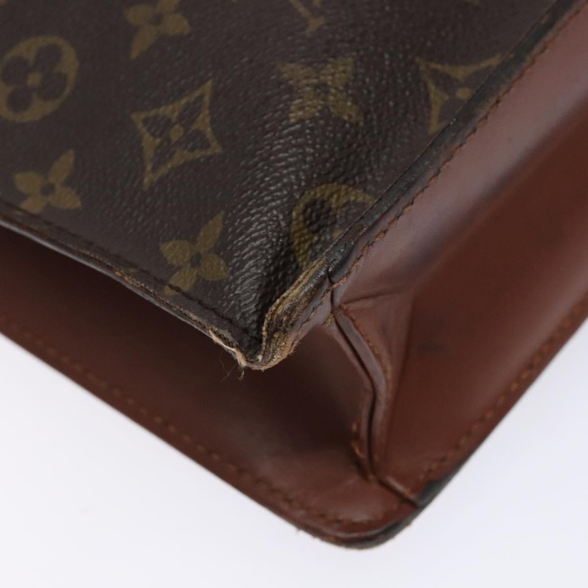 LOUIS VUITTON Monogram Porte Documents Bandouliere Bag M53338 LV Auth am8908