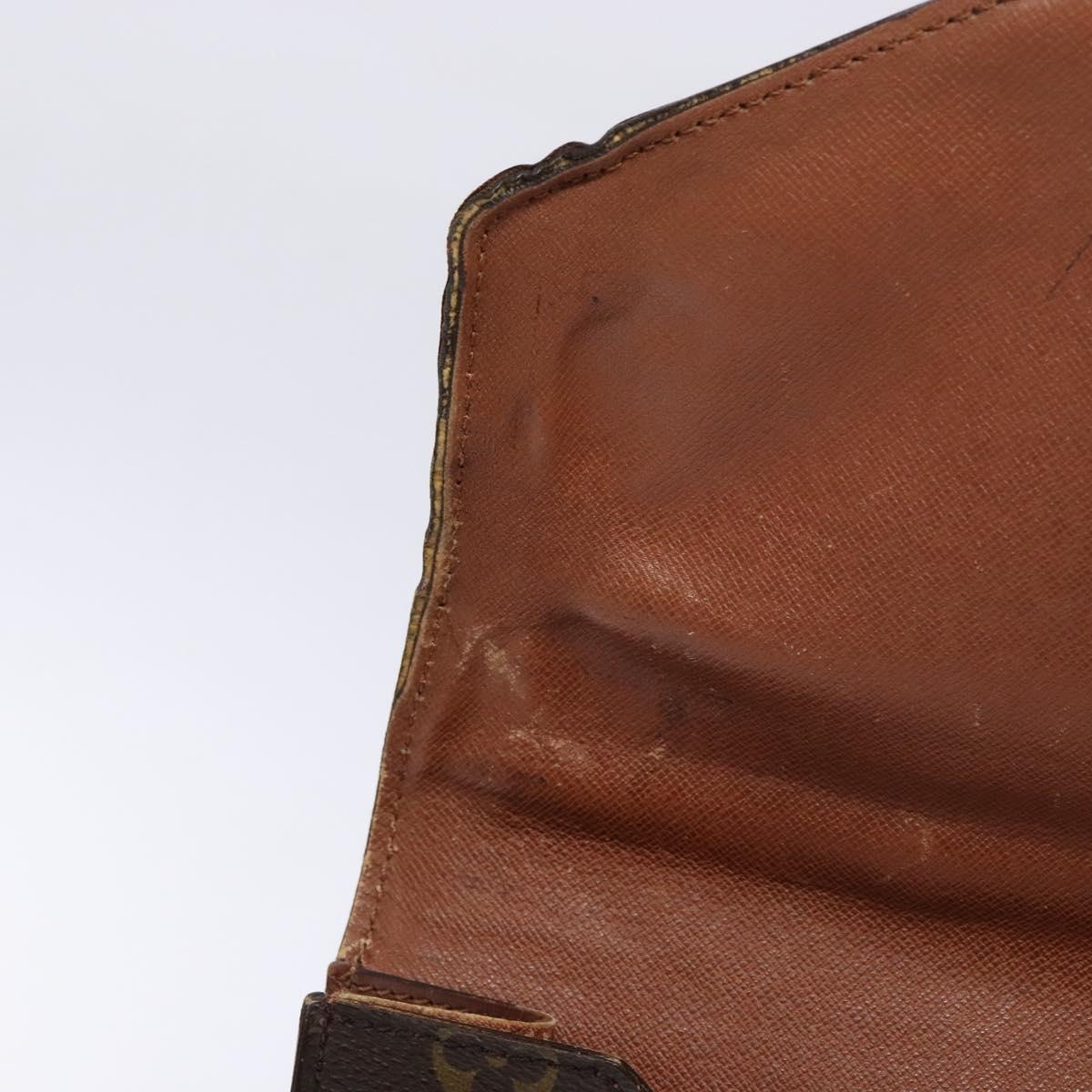 LOUIS VUITTON Monogram Porte Documents Bandouliere Bag M53338 LV Auth am8908