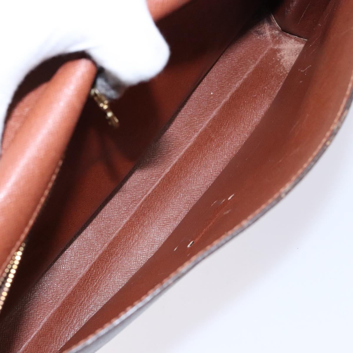 LOUIS VUITTON Monogram Porte Documents Bandouliere Bag M53338 LV Auth am8908