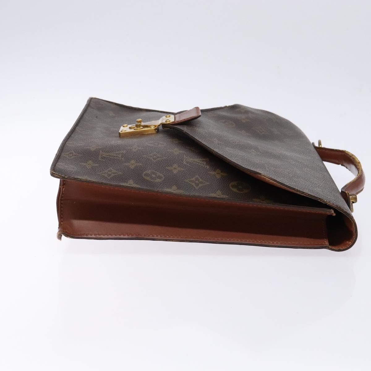 LOUIS VUITTON Monogram Porte Documents Bandouliere Bag M53338 LV Auth am8908