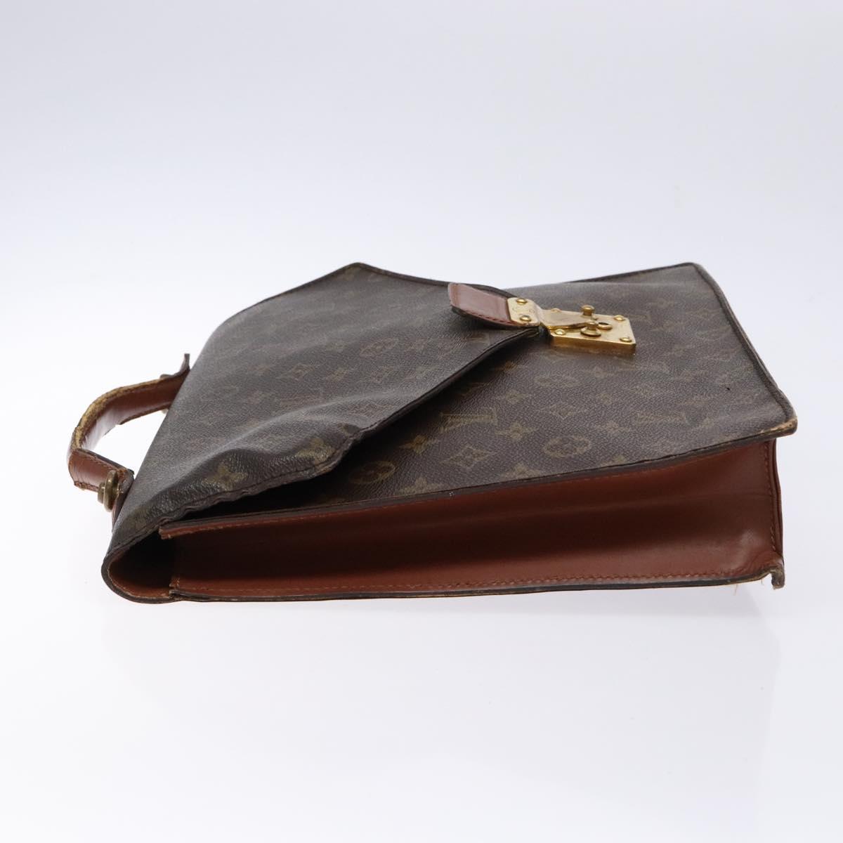 LOUIS VUITTON Monogram Porte Documents Bandouliere Bag M53338 LV Auth am8908