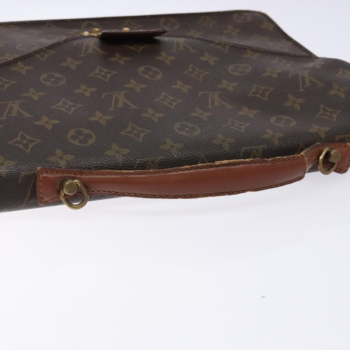 LOUIS VUITTON Monogram Porte Documents Bandouliere Bag M53338 LV Auth am8908