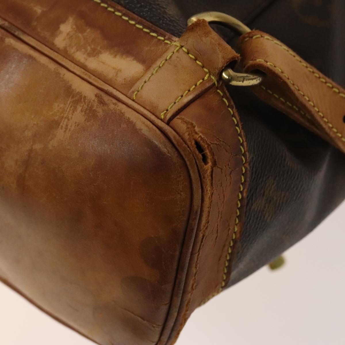 LOUIS VUITTON Monogram Montsouris GM Backpack M51135 LV Auth am8909