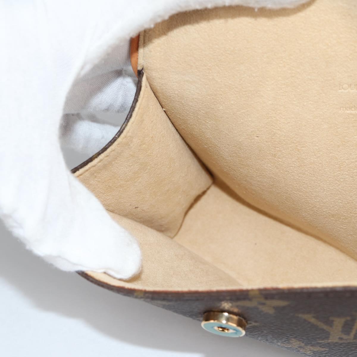 LOUIS VUITTON Monogram Pochette Florentine Waist Bag M51855 LV Auth am8911V