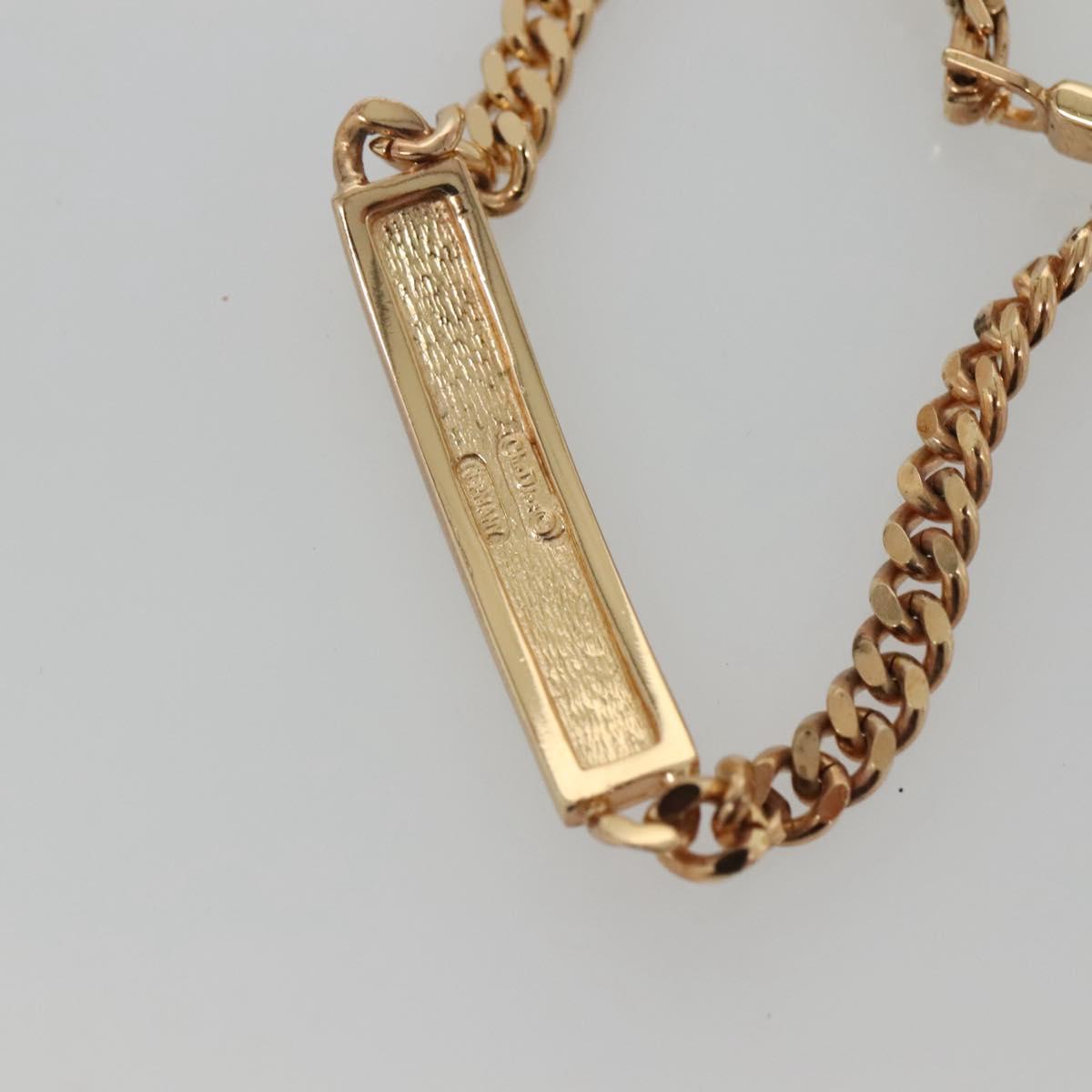 Christian Dior Bracelet Metal Gold Auth am8931