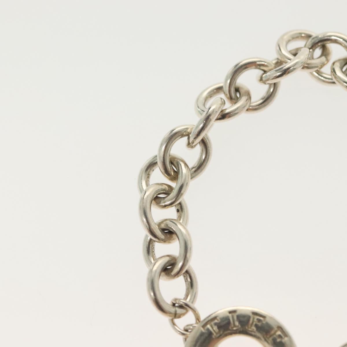TIFFANY&Co. Toggle heart Bracelet Ag925 Silver Auth am8933V