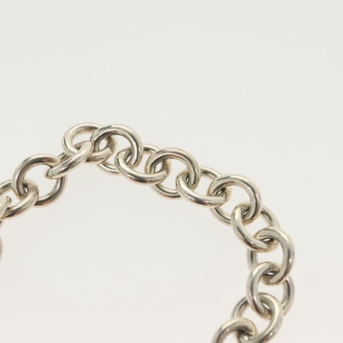 TIFFANY&Co. Toggle heart Bracelet Ag925 Silver Auth am8933V