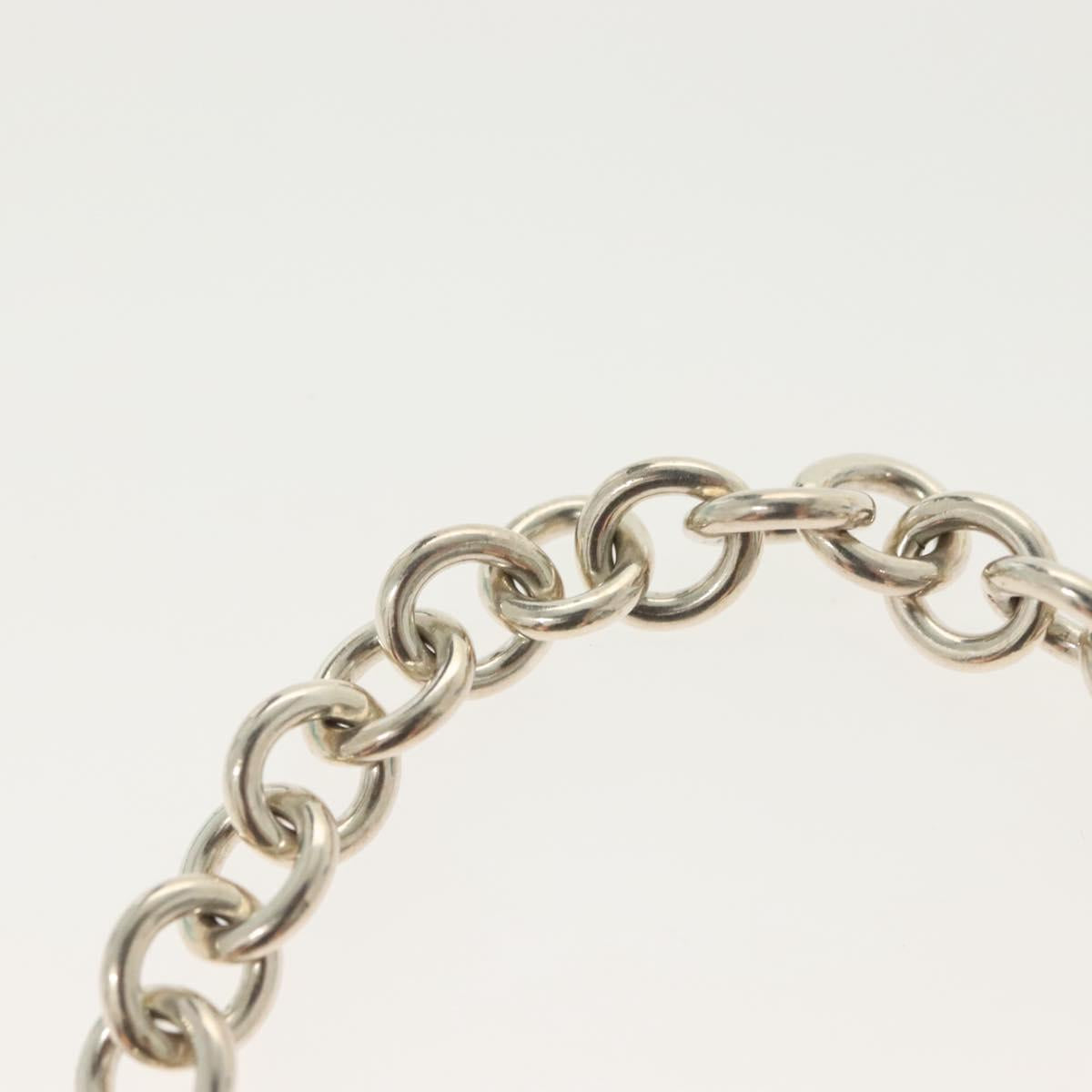 TIFFANY&Co. Toggle heart Bracelet Ag925 Silver Auth am8933V