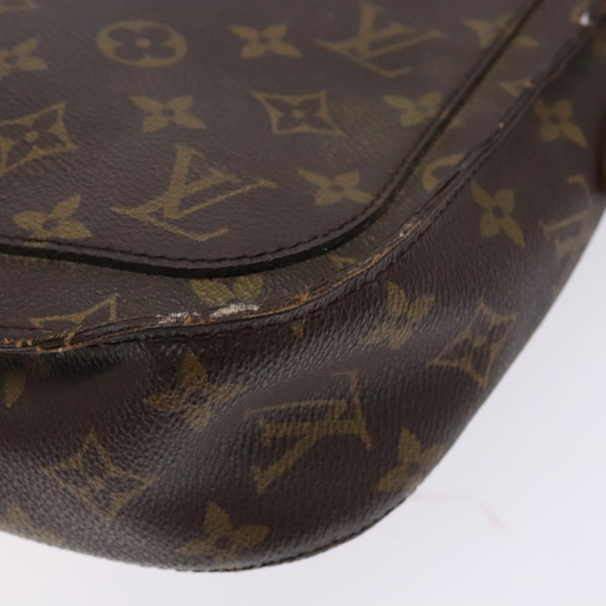 LOUIS VUITTON Monogram Saint Cloud GM Shoulder Bag M51242 LV Auth am8972