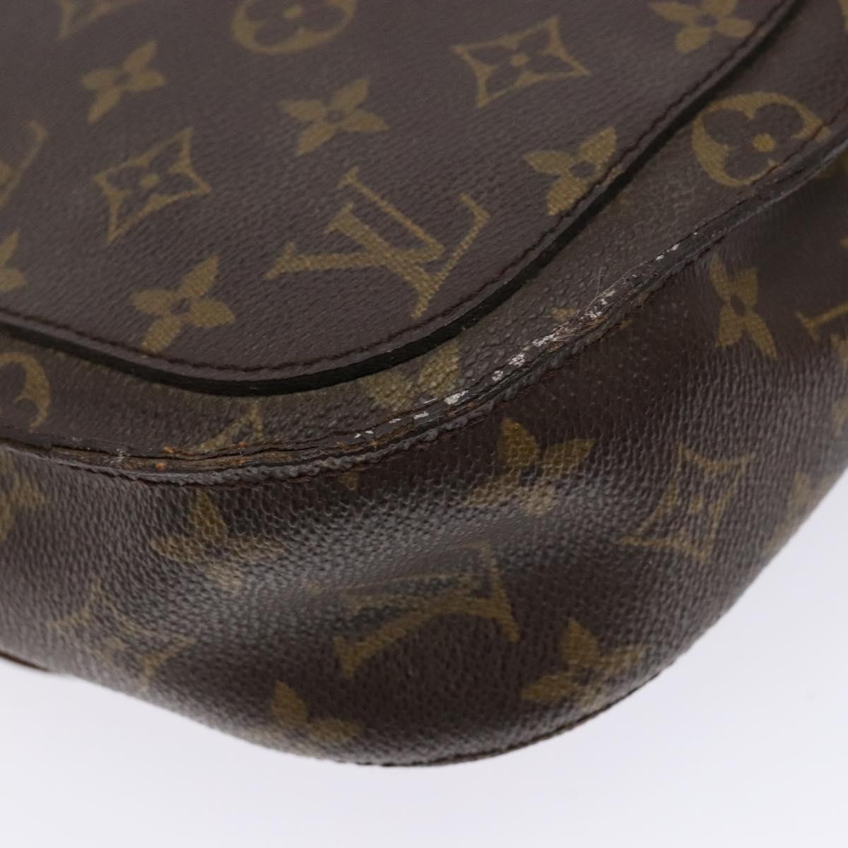 LOUIS VUITTON Monogram Saint Cloud GM Shoulder Bag M51242 LV Auth am8972