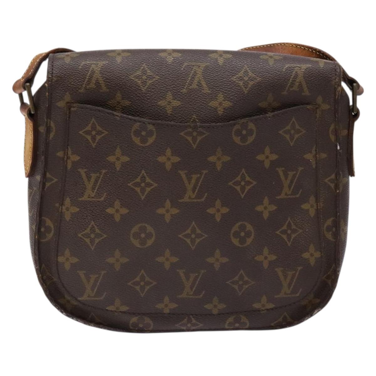 LOUIS VUITTON Monogram Saint Cloud GM Shoulder Bag M51242 LV Auth am8972