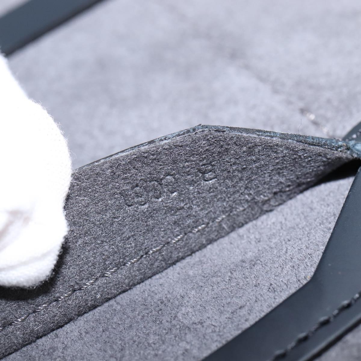 LOUIS VUITTON Damie Grasset Blues CD Case Shoulder Bag Black M92157 Auth am9043