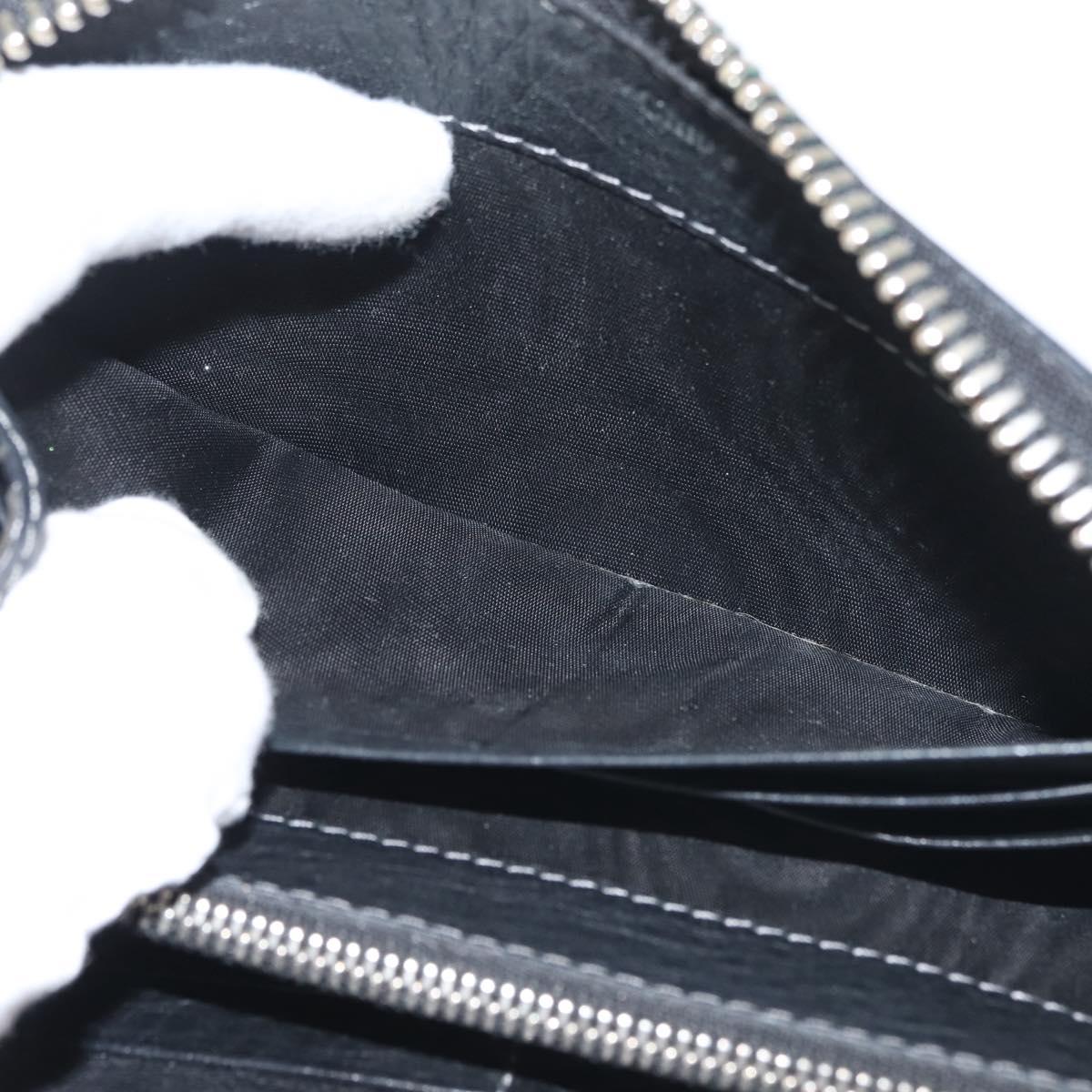 Chloe Paddington Long Wallet Leather Black Auth am9065