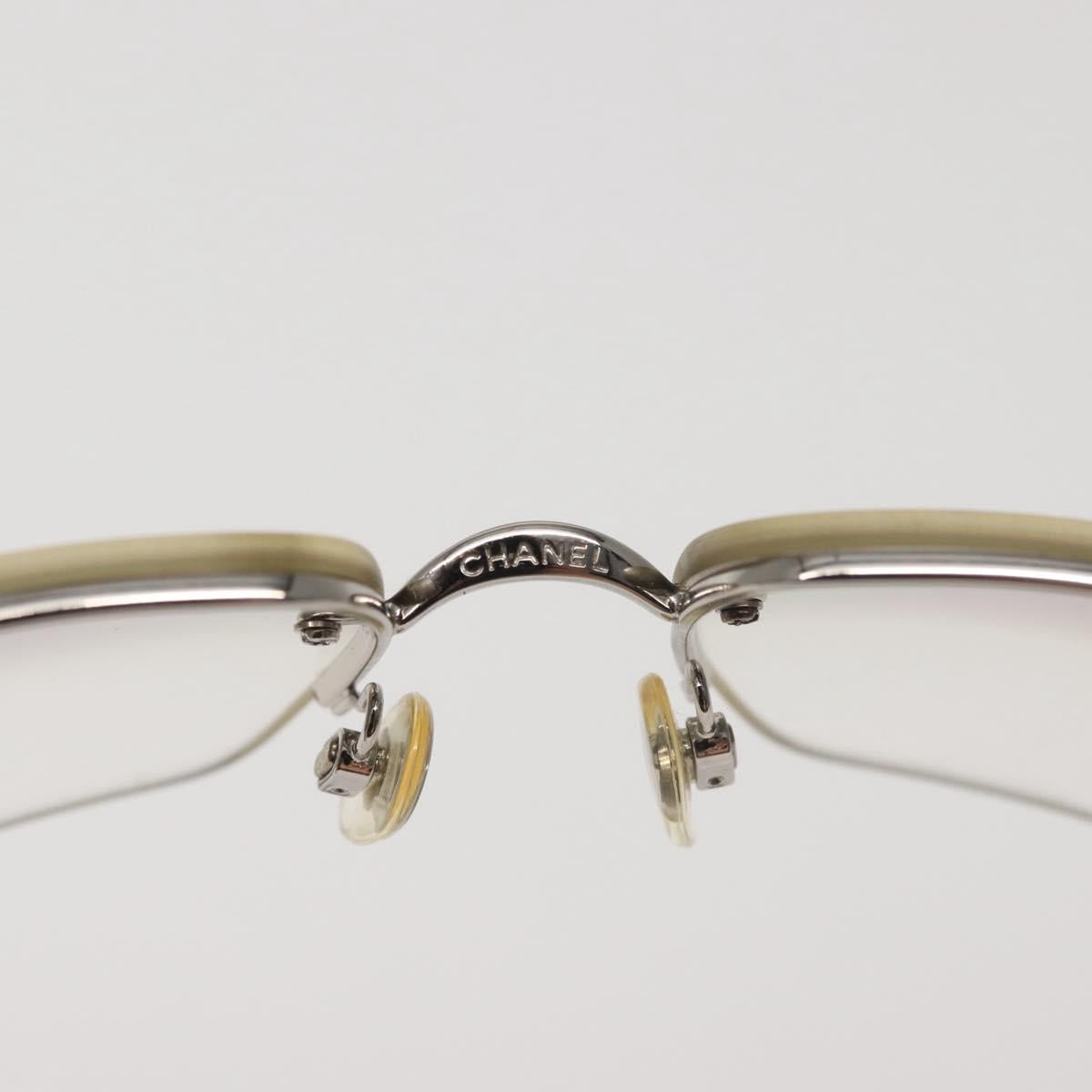 CHANEL Sunglasses plastic Silver CC Auth am9070V