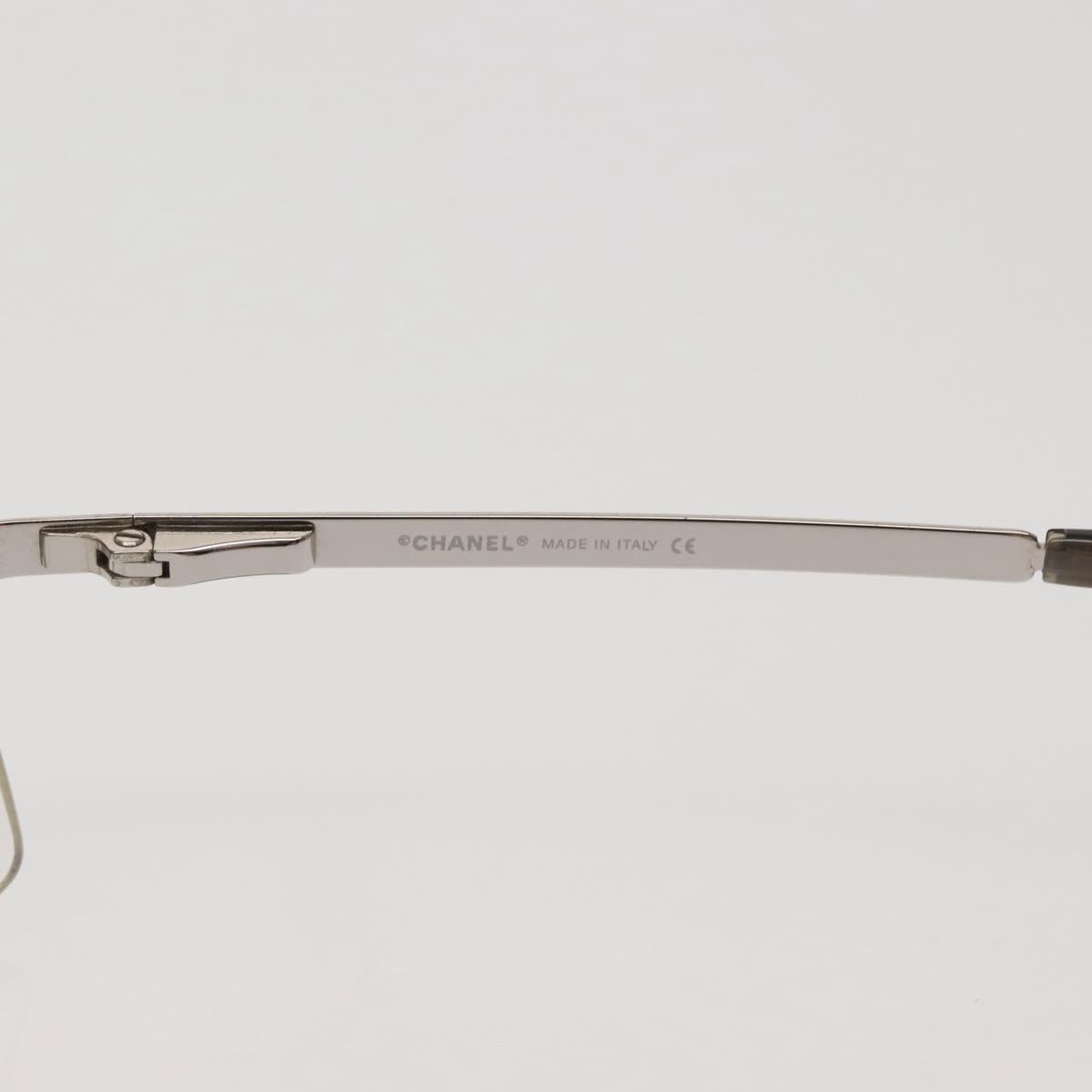 CHANEL Sunglasses plastic Silver CC Auth am9070V
