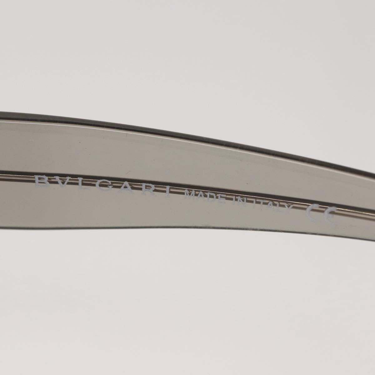 BVLGARI Sunglasses plastic Silver Auth am9072