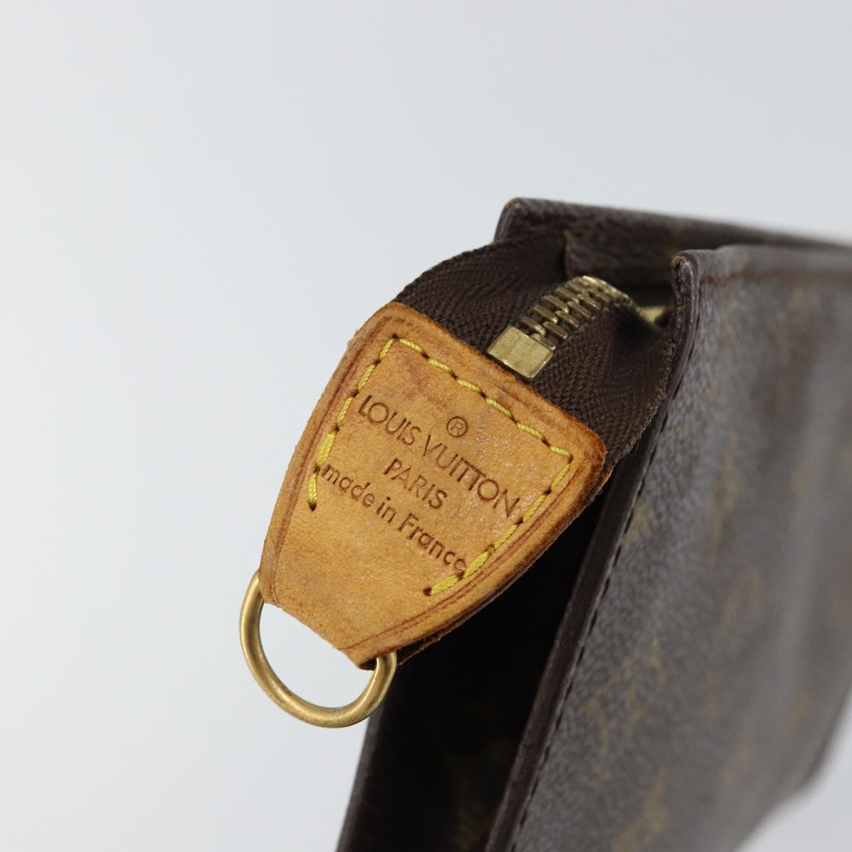 LOUIS VUITTON Monogram Bucket GM Accessory Pouch LV Auth am9082