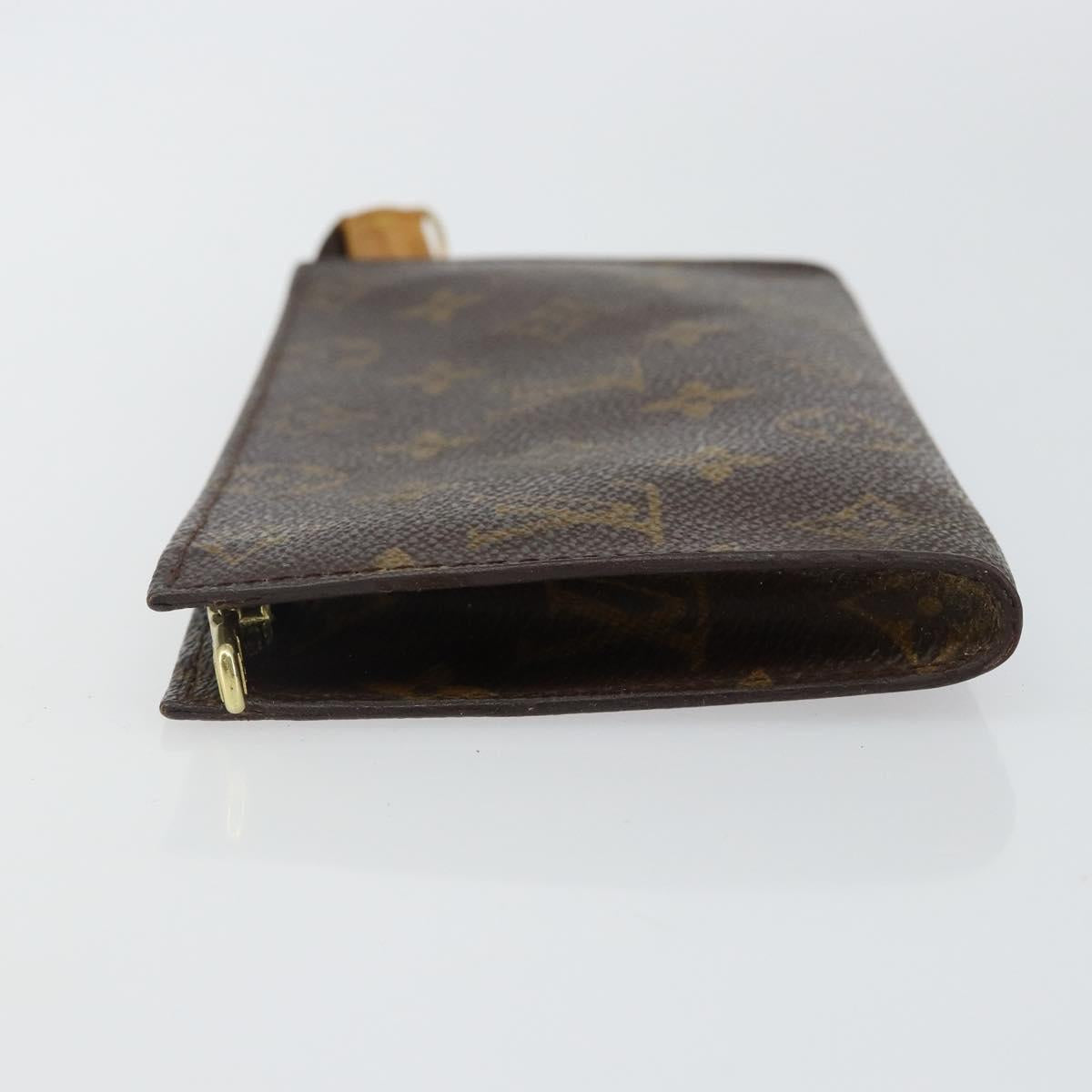LOUIS VUITTON Monogram Bucket GM Accessory Pouch LV Auth am9082