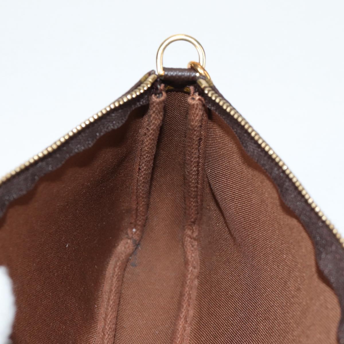 LOUIS VUITTON Monogram Pochette Accessoires Pouch M51980 LV Auth am9083V