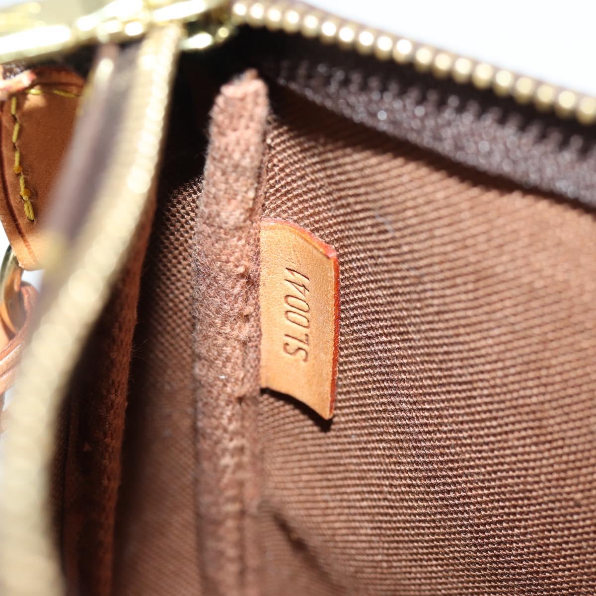 LOUIS VUITTON Monogram Pochette Accessoires Pouch M51980 LV Auth am9083V