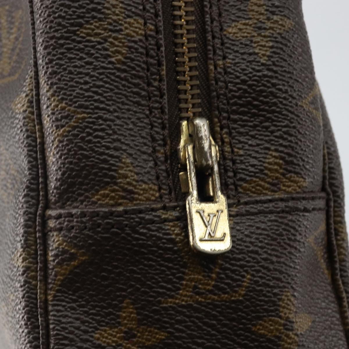LOUIS VUITTON Monogram Trousse Toilette 28 Clutch Bag M47522 LV Auth am9084
