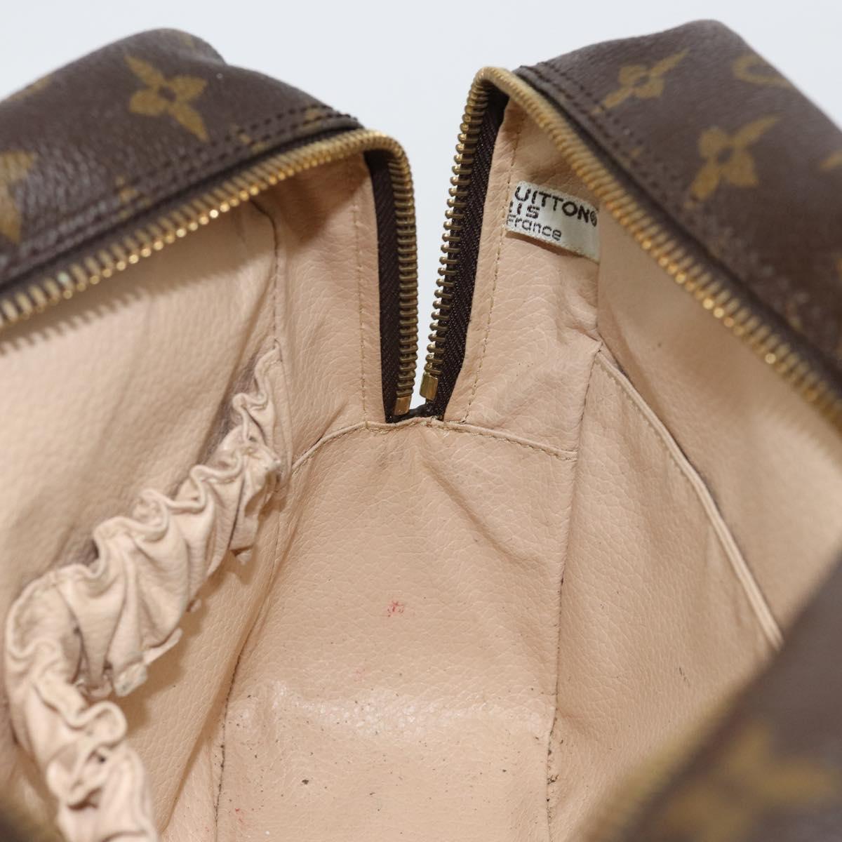 LOUIS VUITTON Monogram Trousse Toilette 28 Clutch Bag M47522 LV Auth am9084
