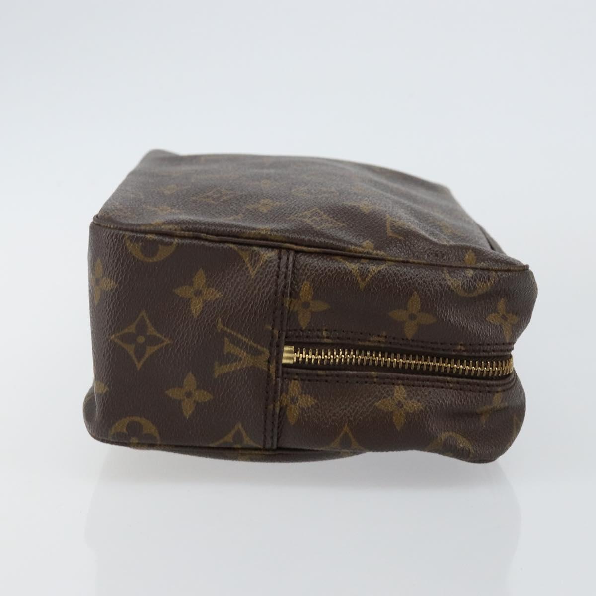 LOUIS VUITTON Monogram Trousse Toilette 28 Clutch Bag M47522 LV Auth am9084