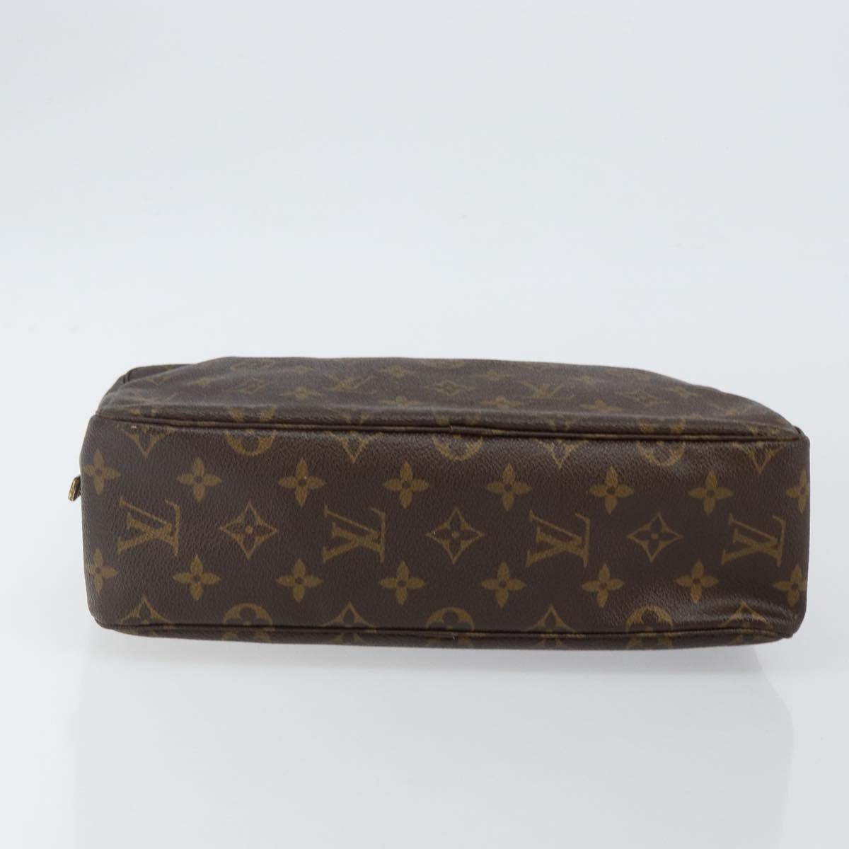 LOUIS VUITTON Monogram Trousse Toilette 28 Clutch Bag M47522 LV Auth am9084