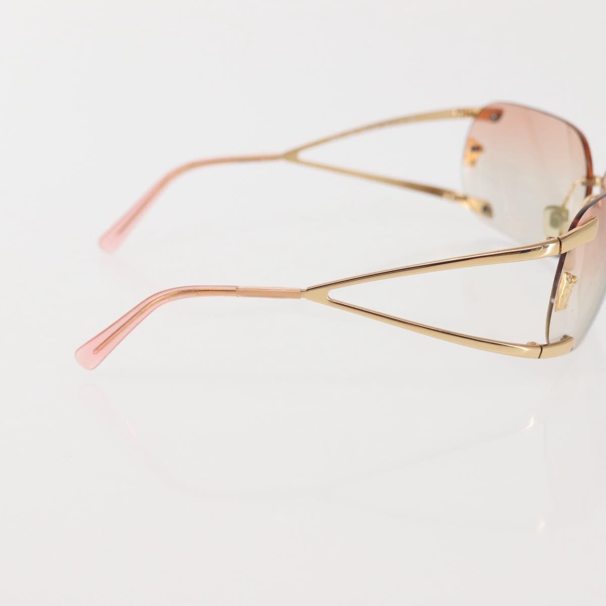 VERSACE Sunglasses plastic Brown Auth am9091