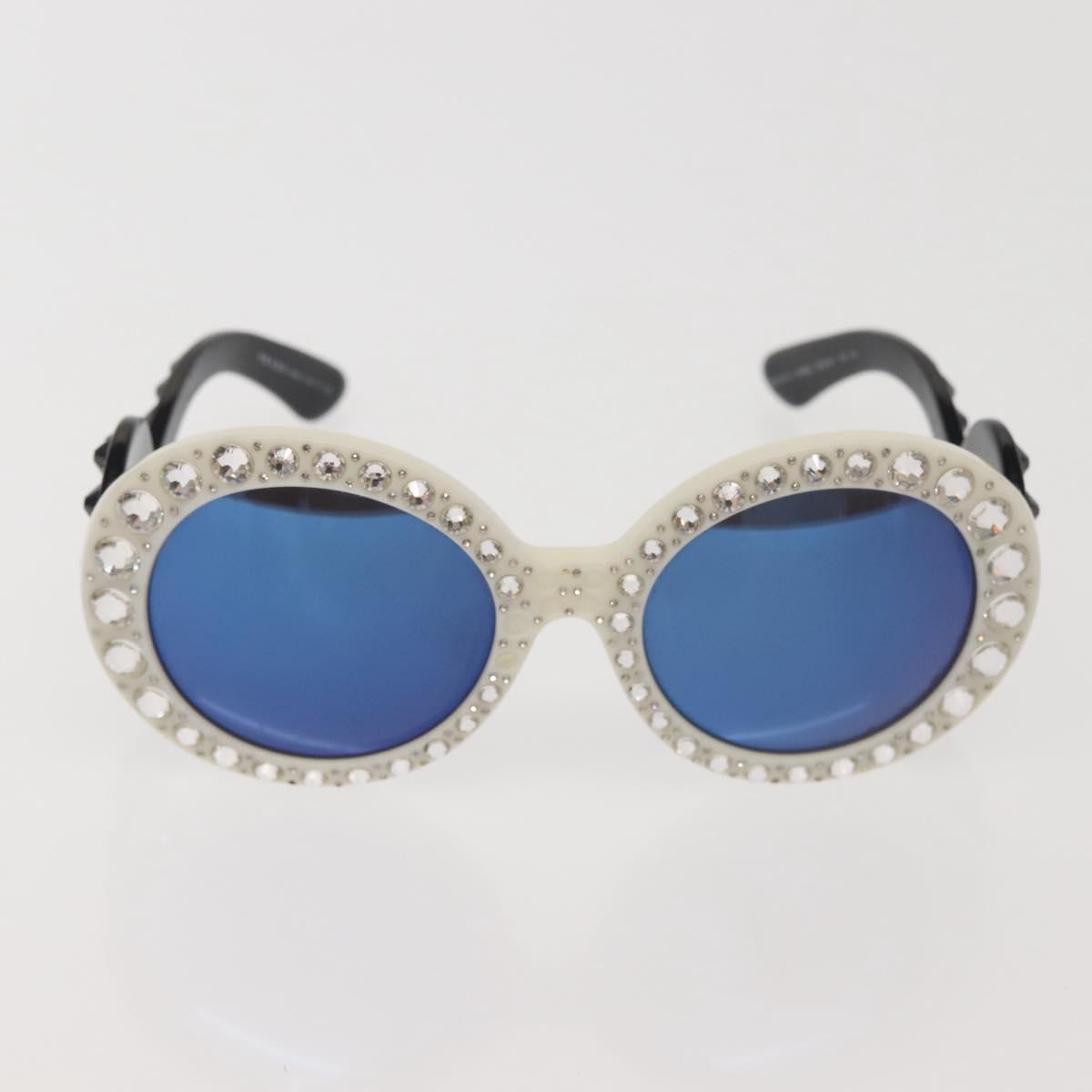 PRADA Sunglasses plastic White Auth am9092