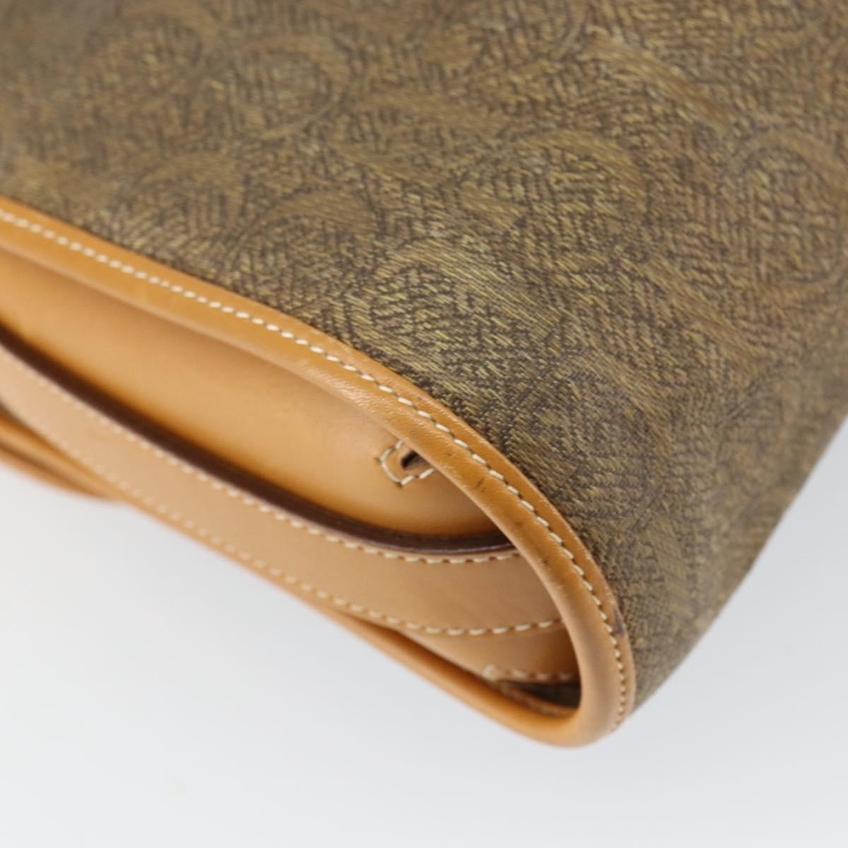 GUCCI Shoulder Bag Leather Beige Gold 001 14 0712 Auth am9113
