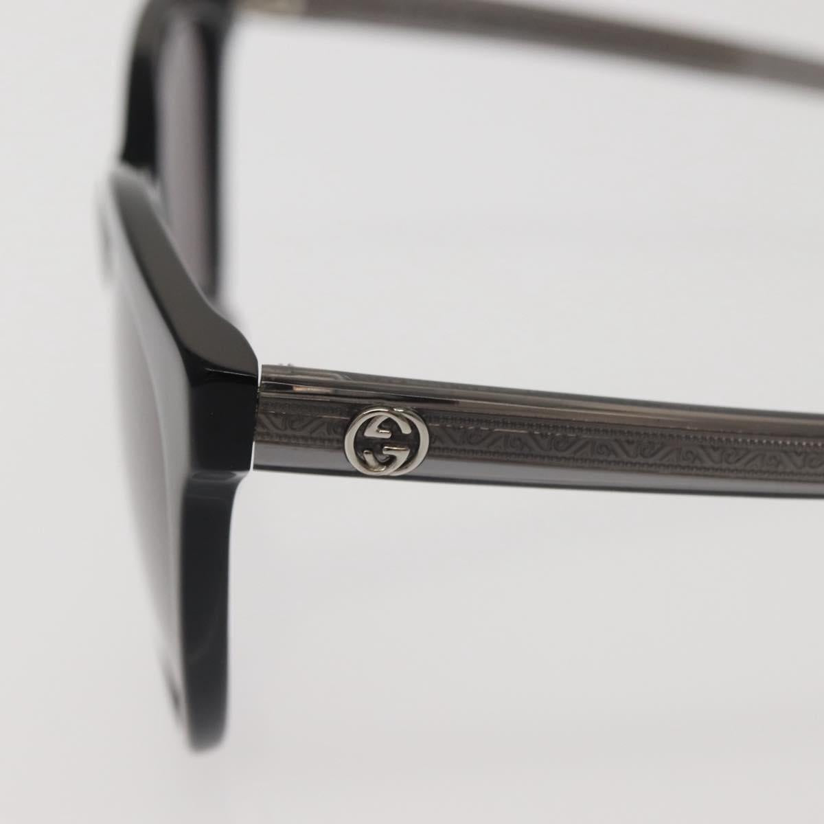 GUCCI Sunglasses plastic Black Auth am9118