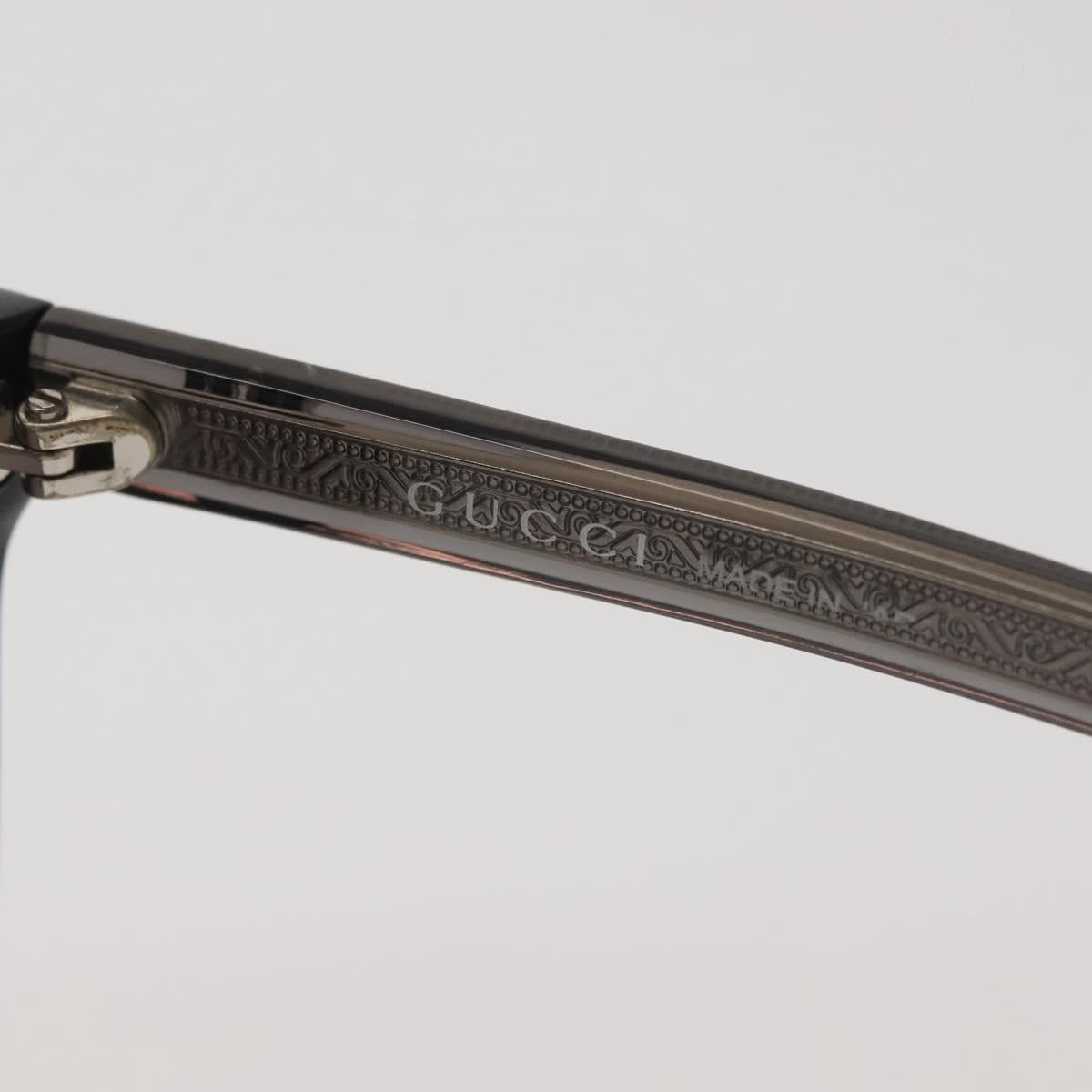 GUCCI Sunglasses plastic Black Auth am9118