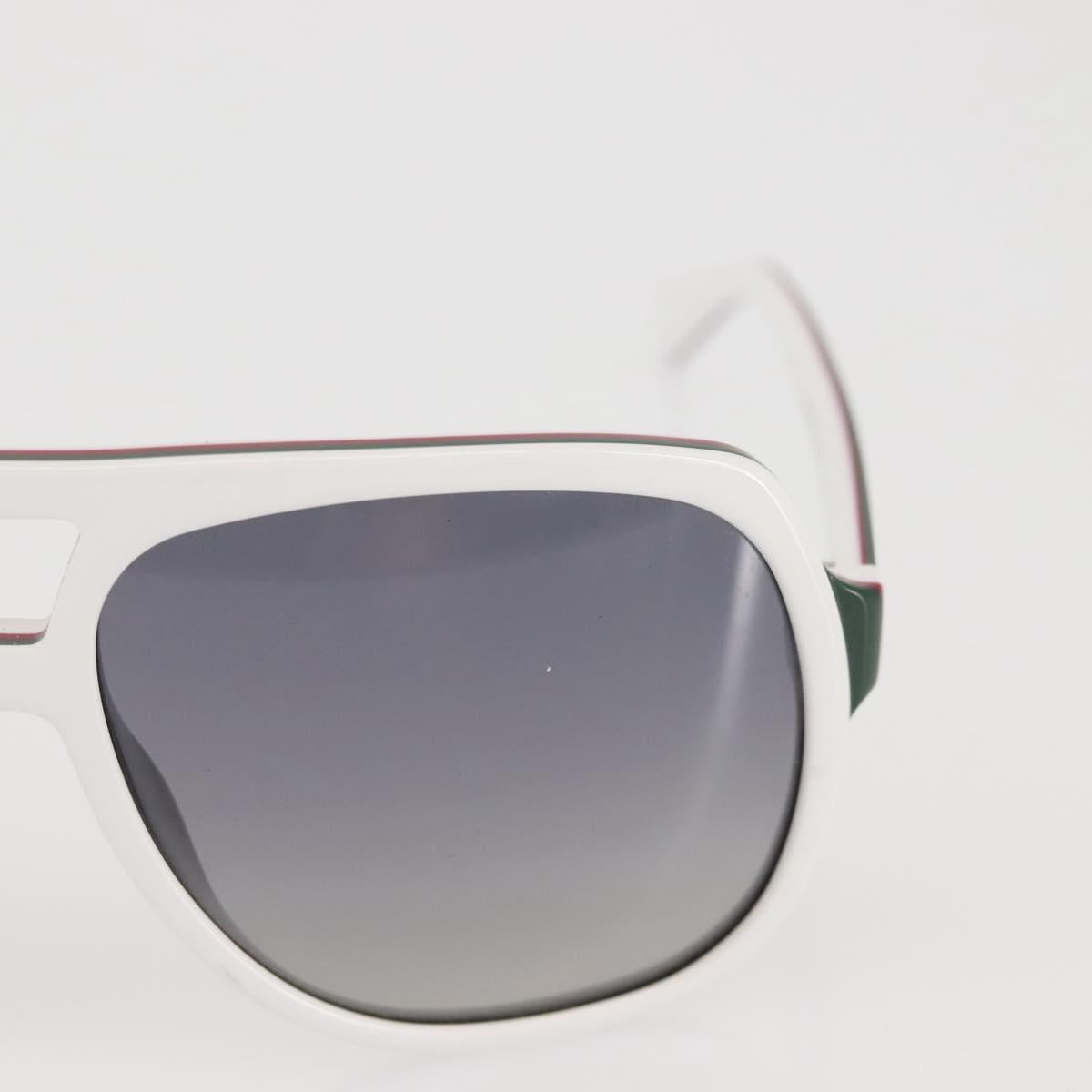 GUCCI Sunglasses plastic White Auth am9119