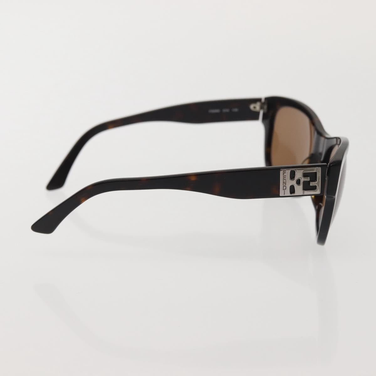 FENDI Sunglasses plastic Brown Auth am9120