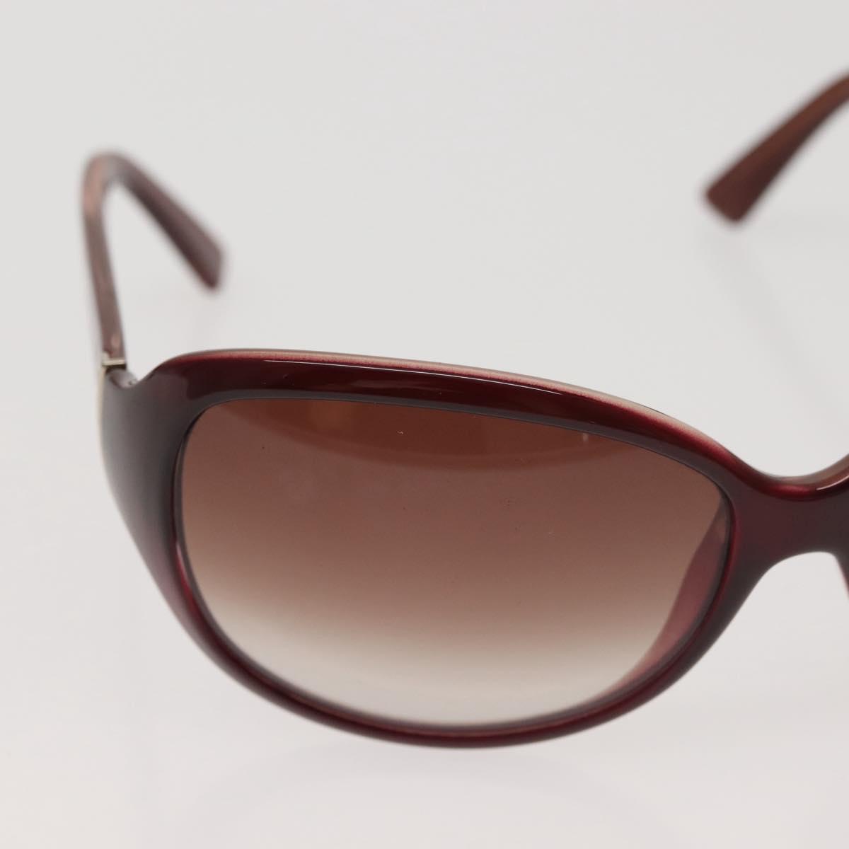 FENDI Sunglasses plastic Red Auth am9121