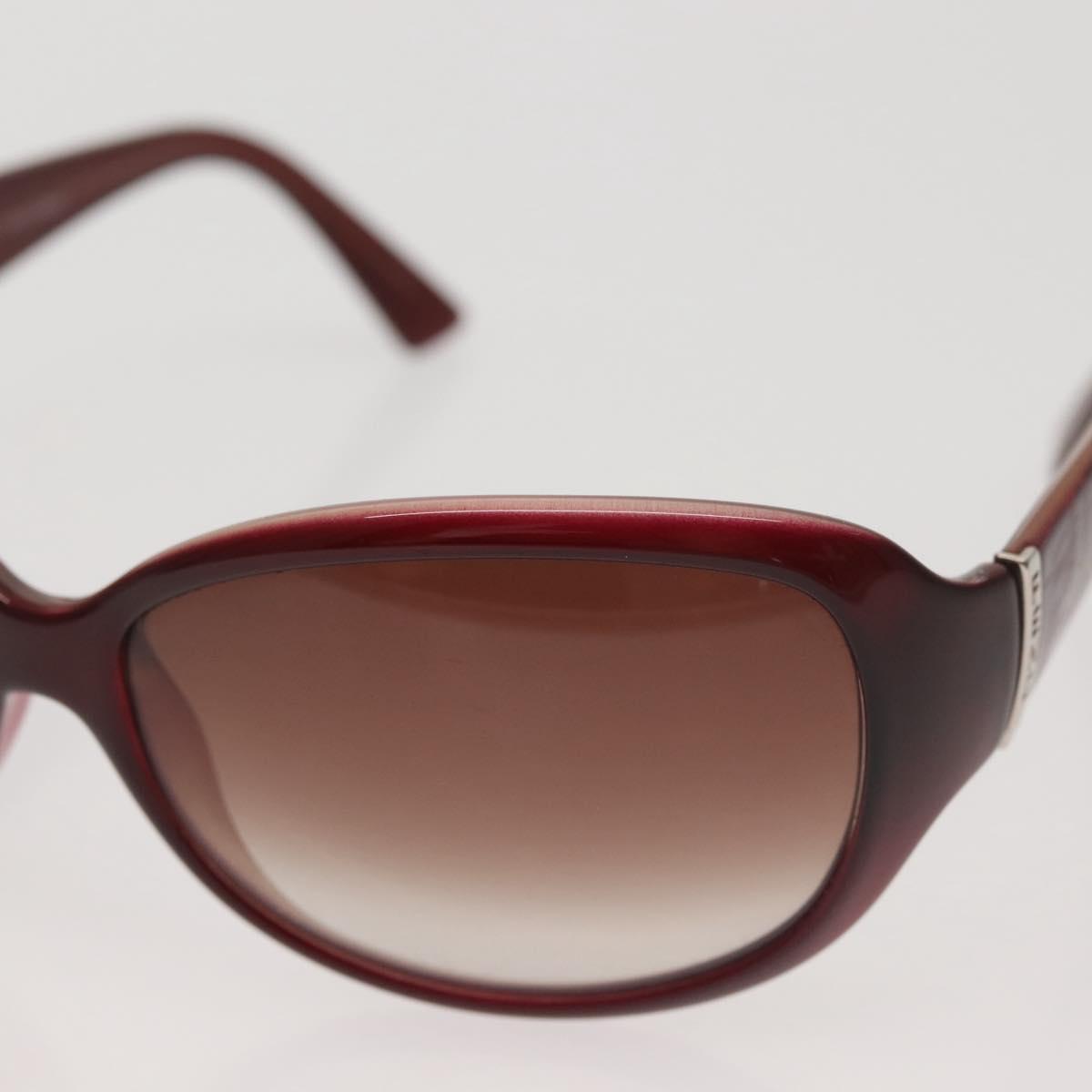 FENDI Sunglasses plastic Red Auth am9121