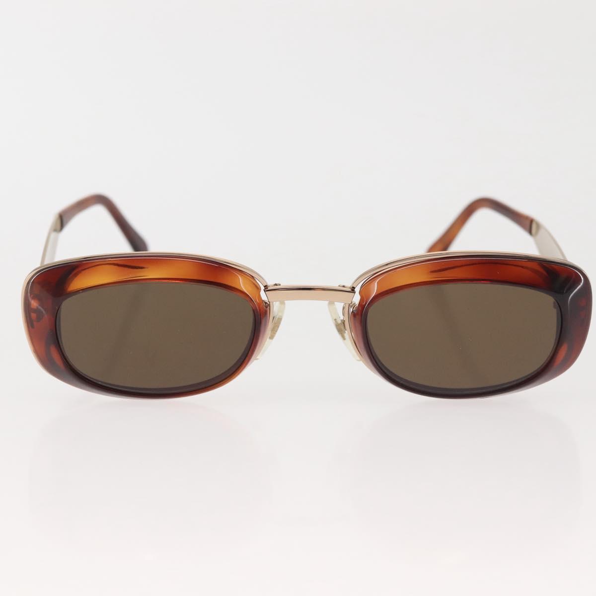 FENDI Sunglasses plastic Brown Auth am9122