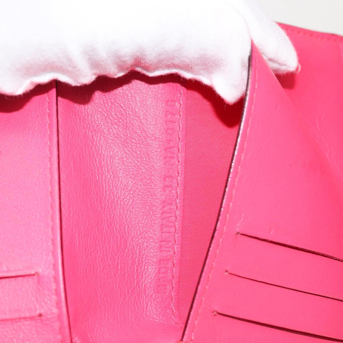 Christian Dior Bifold Wallet Leather Navy Auth am9127