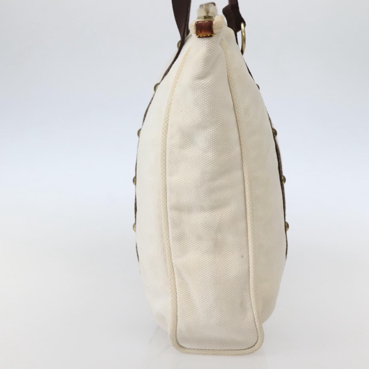 LOUIS VUITTON Antigua Cabas GM Tote Bag Ecru M40033 LV Auth am9129