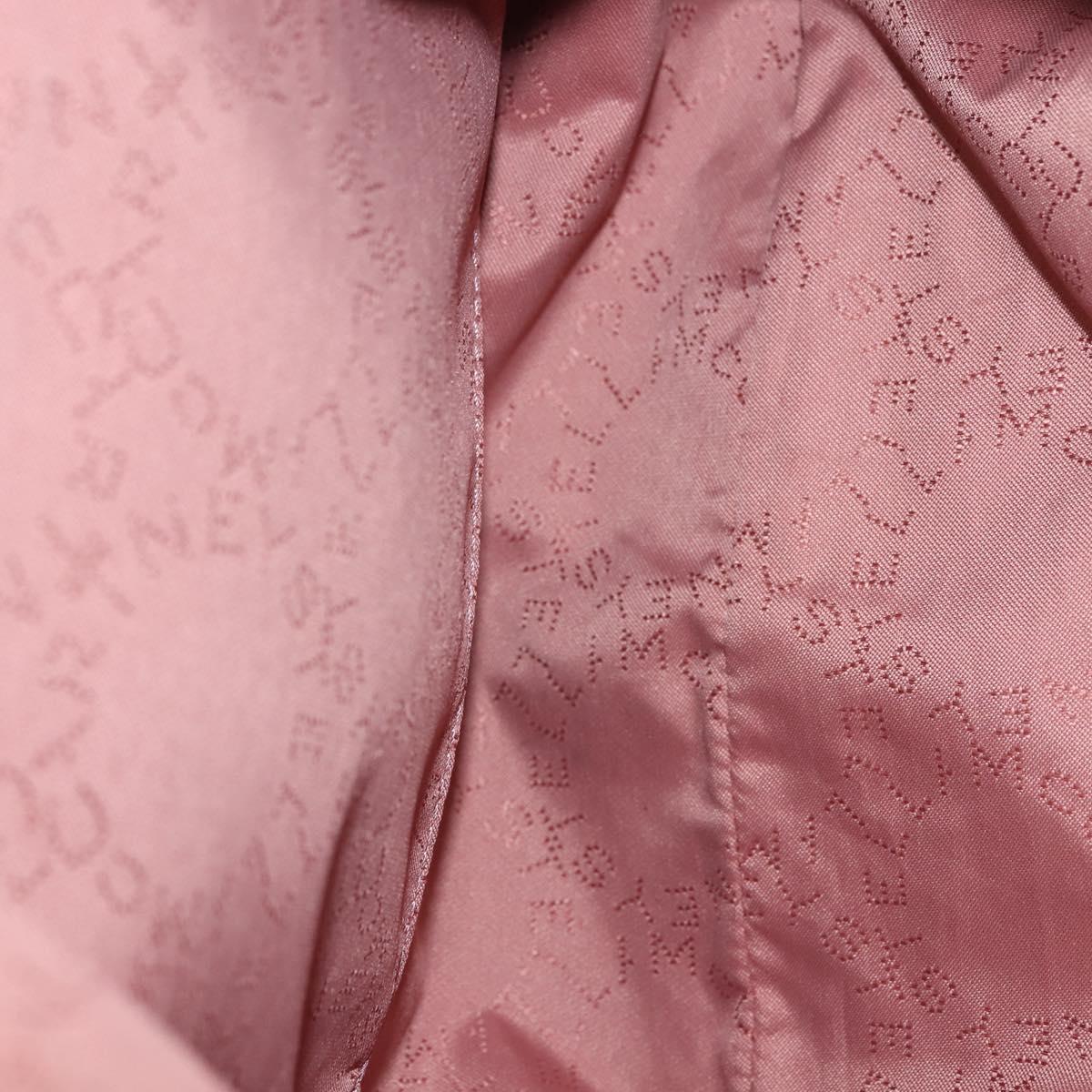 Stella MacCartney Falabella Chain Backpack Suede Gray Silver 410905 Auth am9133