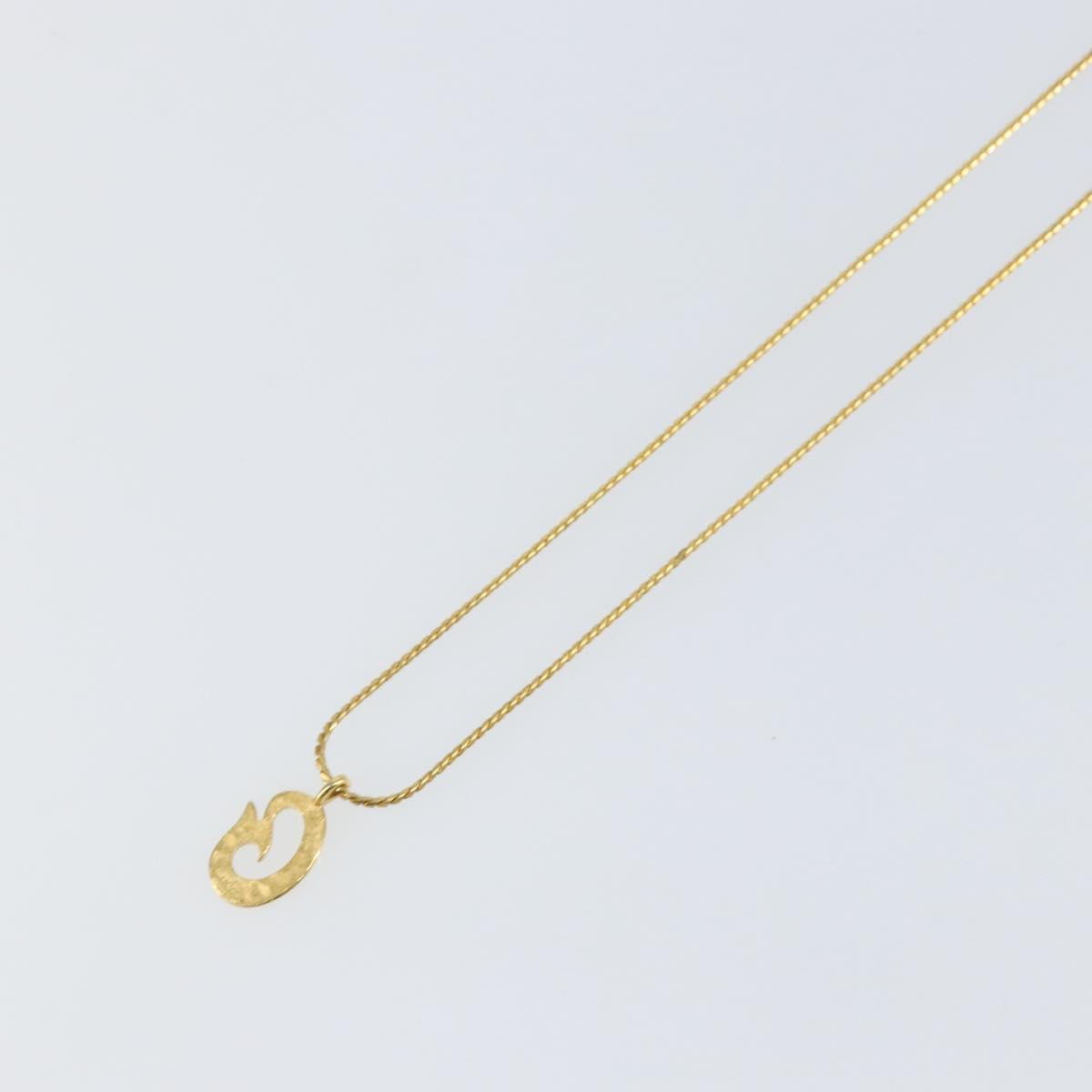 GIVENCHY Necklace metal Gold Tone Auth am9151