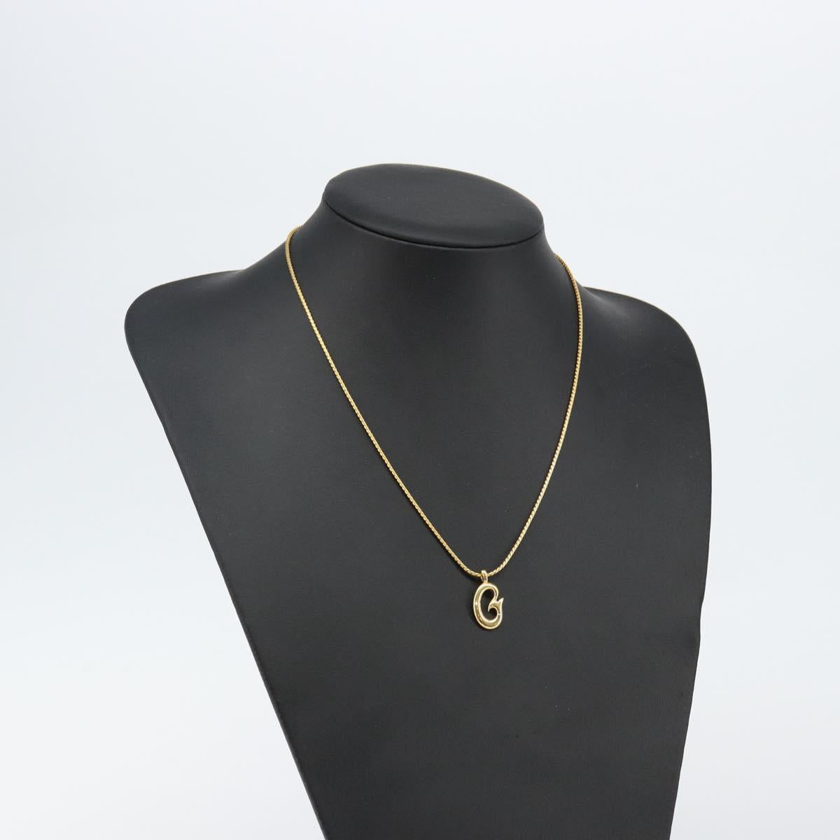 GIVENCHY Necklace metal Gold Tone Auth am9151
