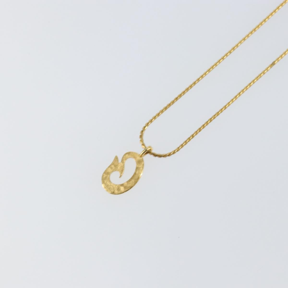 GIVENCHY Necklace metal Gold Tone Auth am9151
