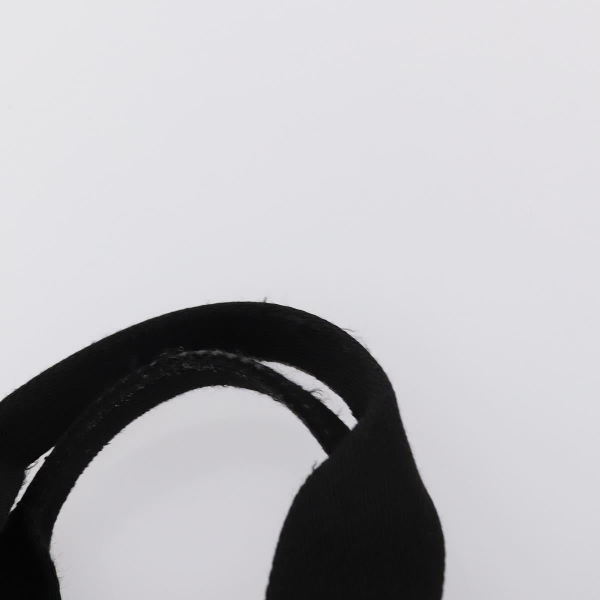 BALLY Hand Bag Canvas Leather 2Set Beige White Auth am9153