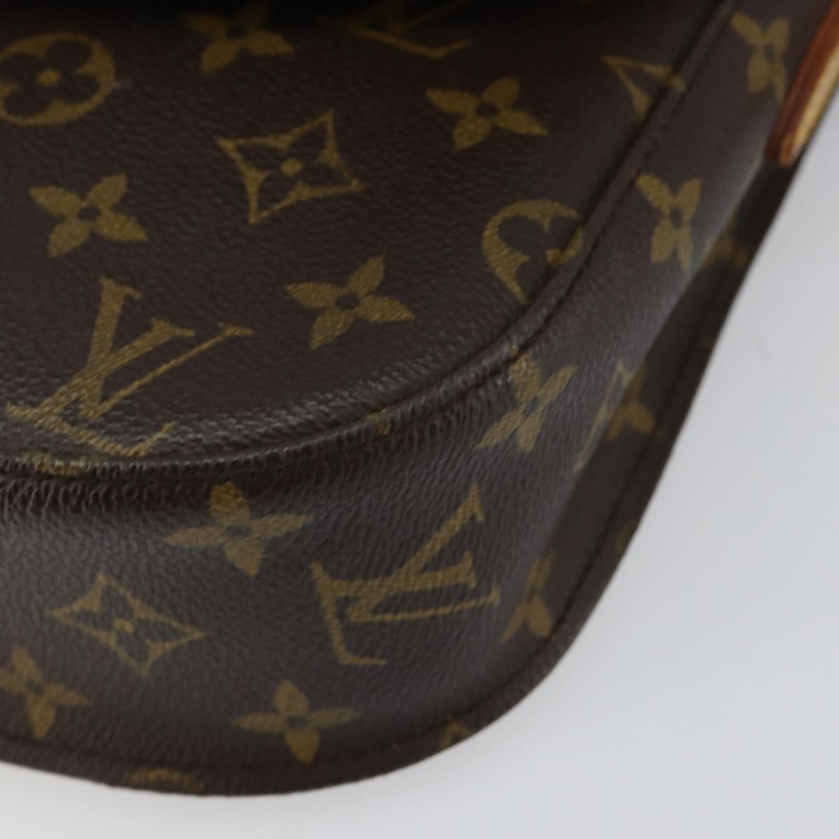 LOUIS VUITTON Monogram Saint Cloud GM Shoulder Bag M51242 LV Auth am9159