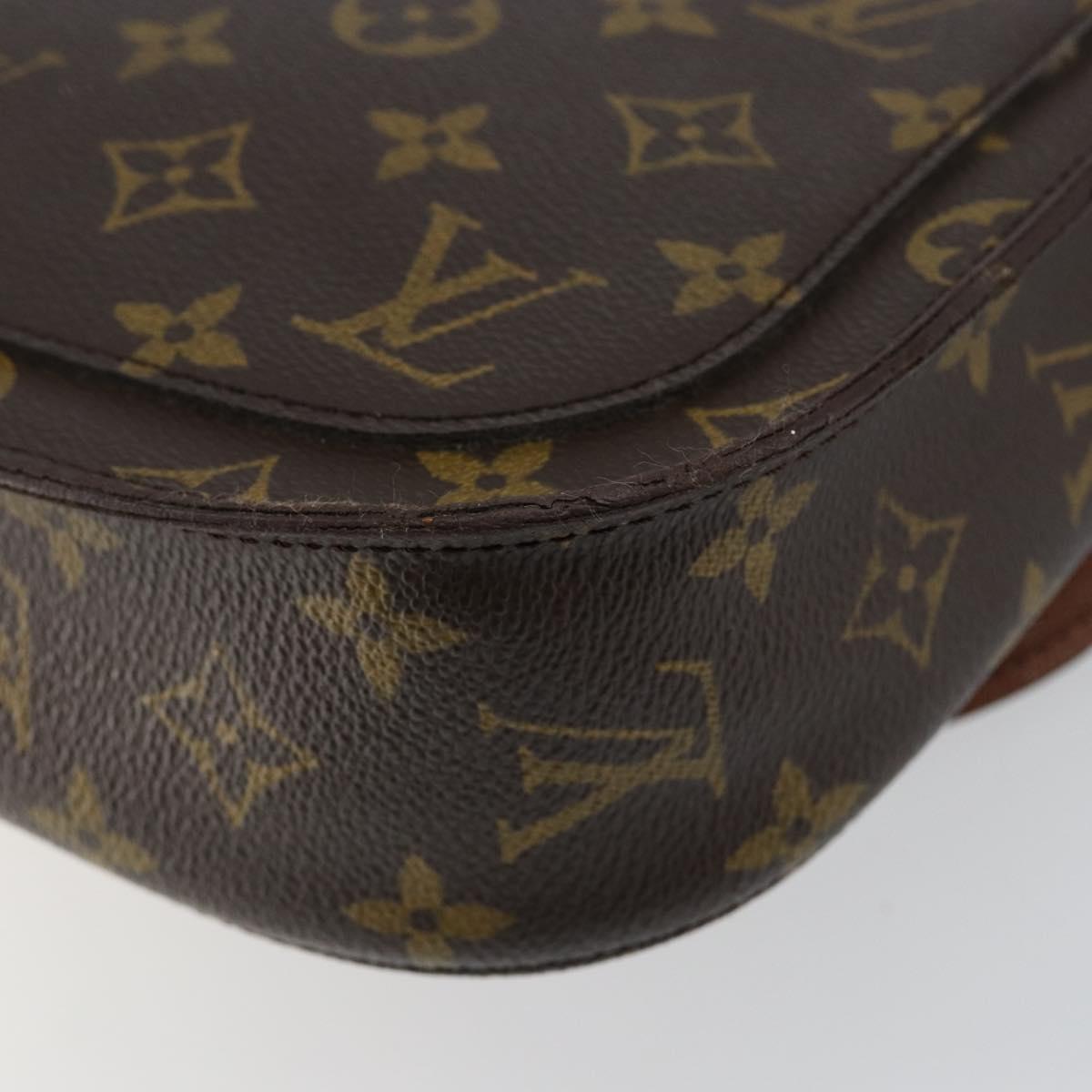 LOUIS VUITTON Monogram Saint Cloud GM Shoulder Bag M51242 LV Auth am9159