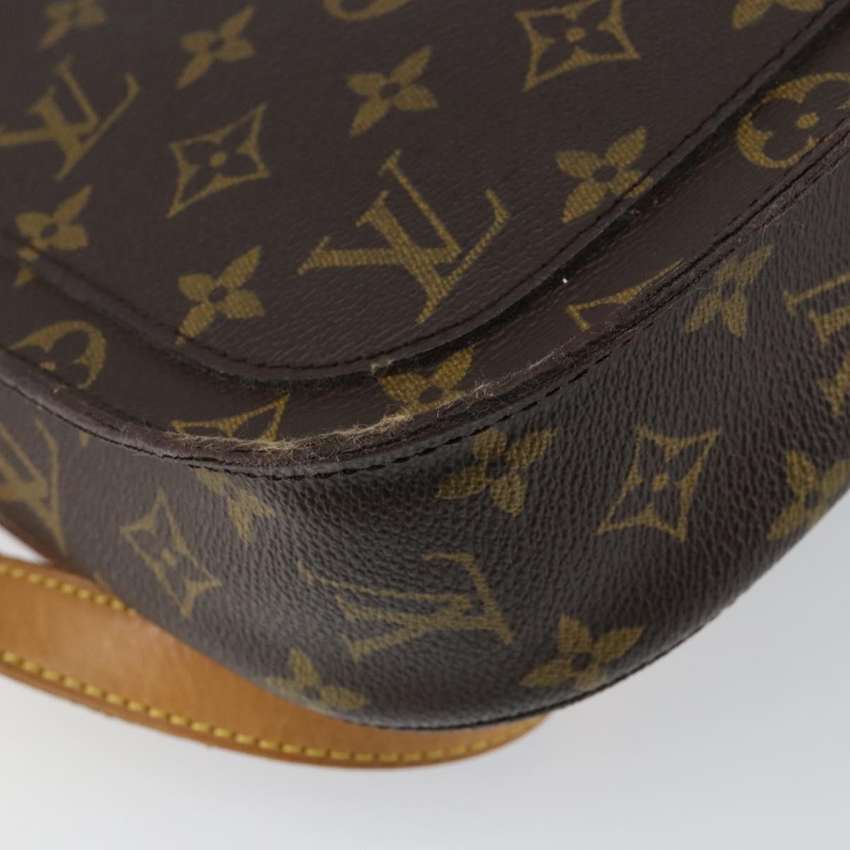 LOUIS VUITTON Monogram Saint Cloud GM Shoulder Bag M51242 LV Auth am9159