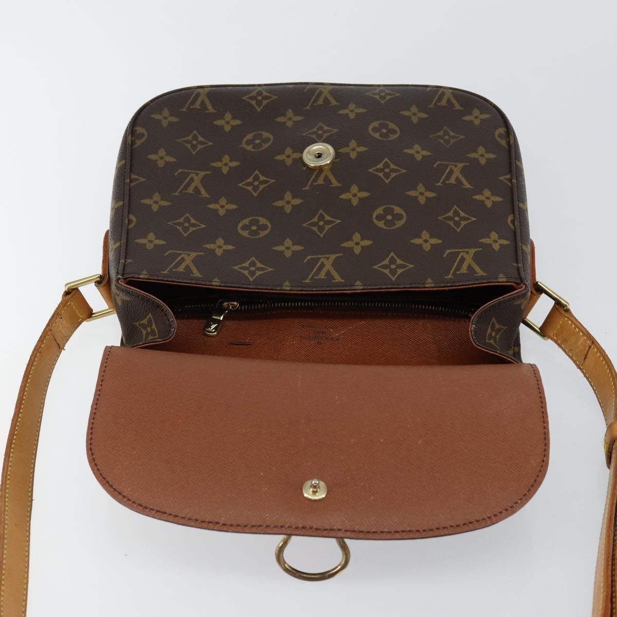 LOUIS VUITTON Monogram Saint Cloud GM Shoulder Bag M51242 LV Auth am9159
