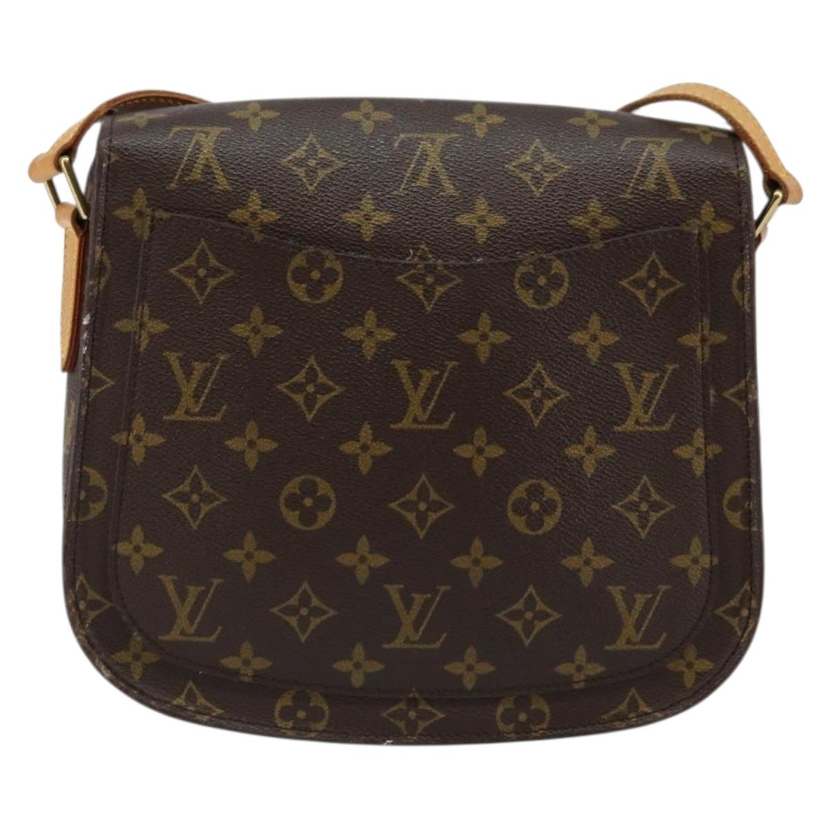 LOUIS VUITTON Monogram Saint Cloud GM Shoulder Bag M51242 LV Auth am9159